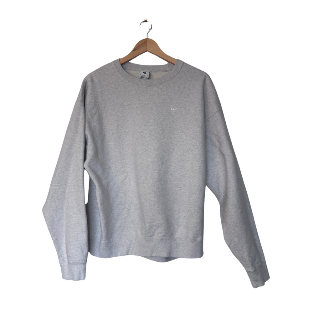 Nike Gray Crewneck Fleece - Picture 3 of 5